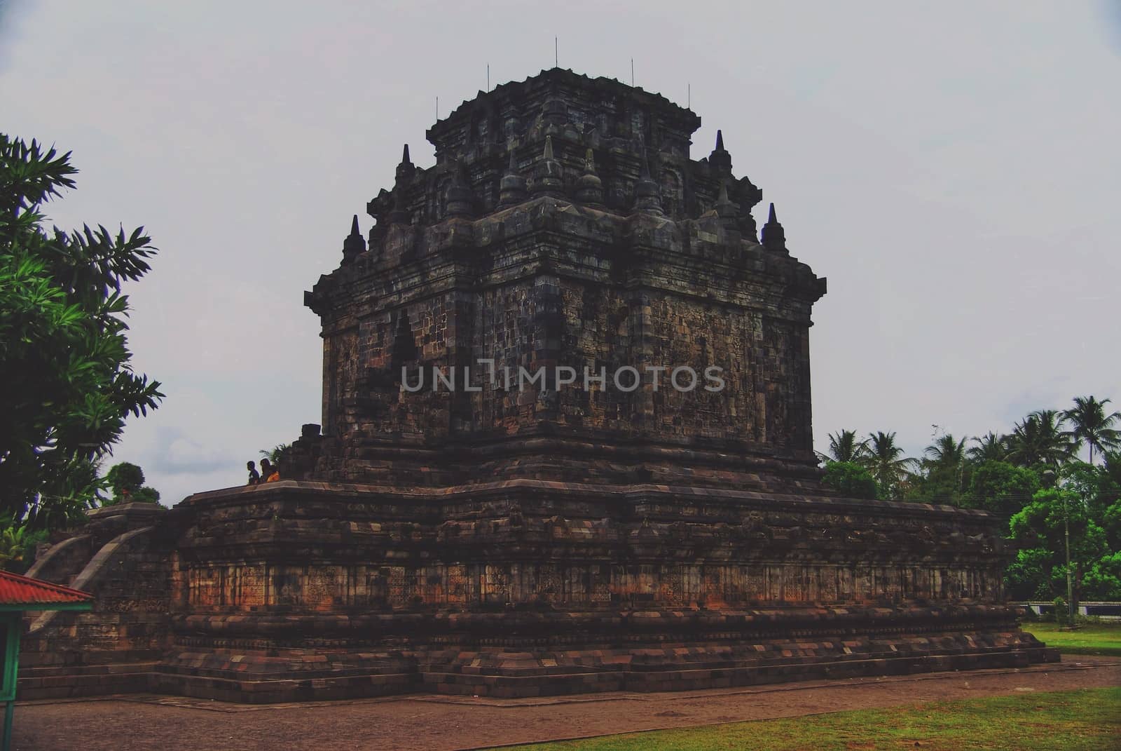 Mendut Temple, another ancient monument found in Yogyakarta, Indonesia by craigansibin