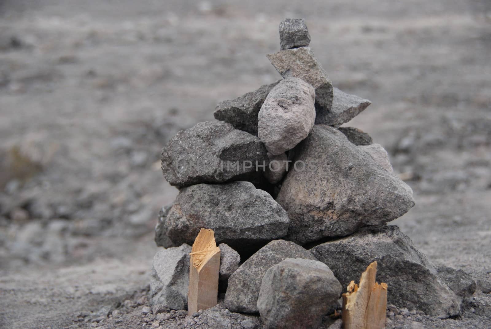 Mount Merapi devastation impact on its surrounding by craigansibin