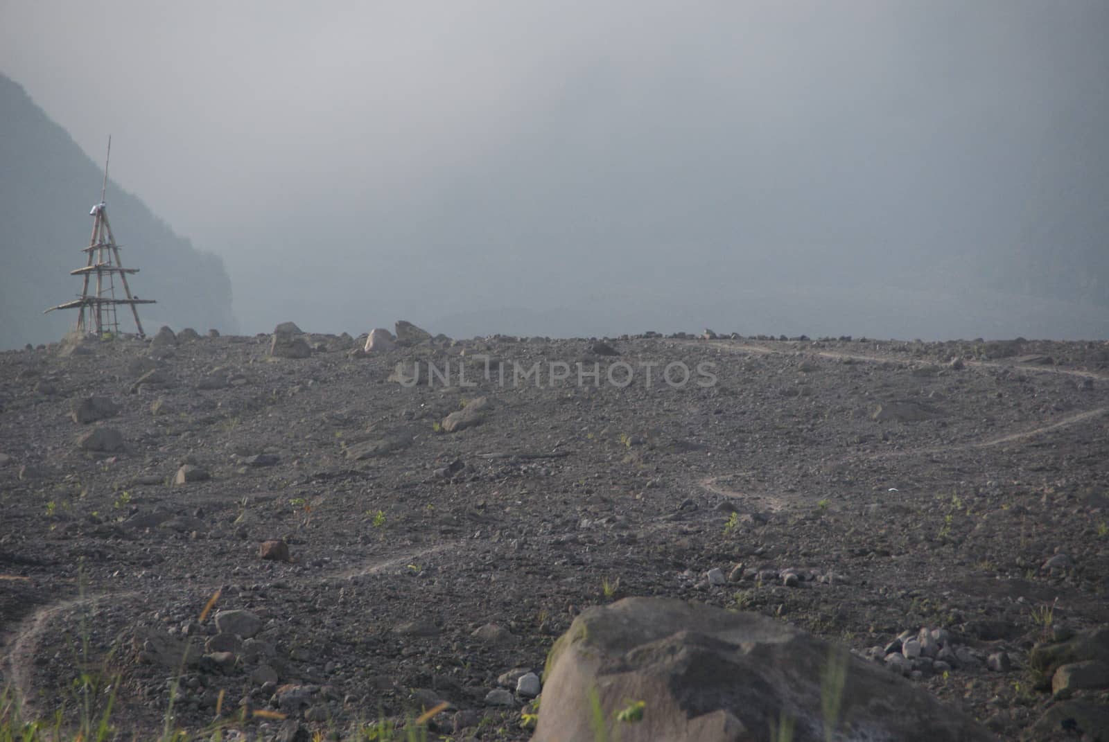 Mount Merapi devastation impact on its surrounding