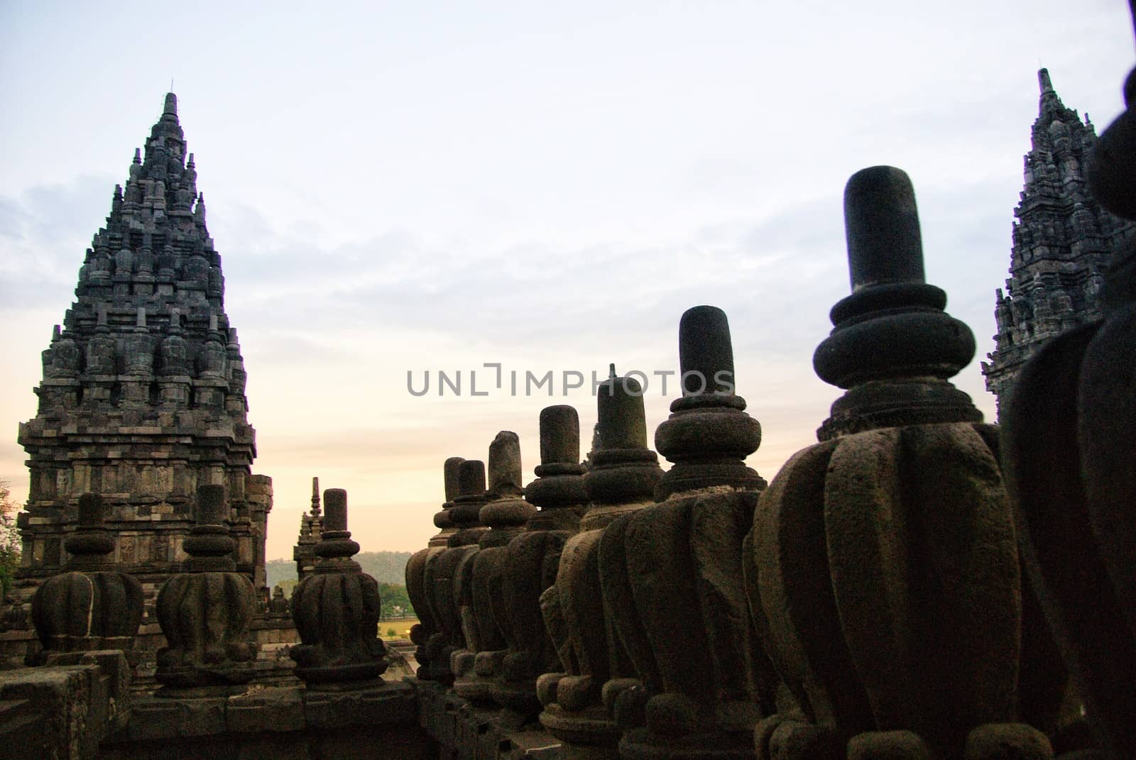 Prambanan Historical Complex in Yogyakarta, Indonesia