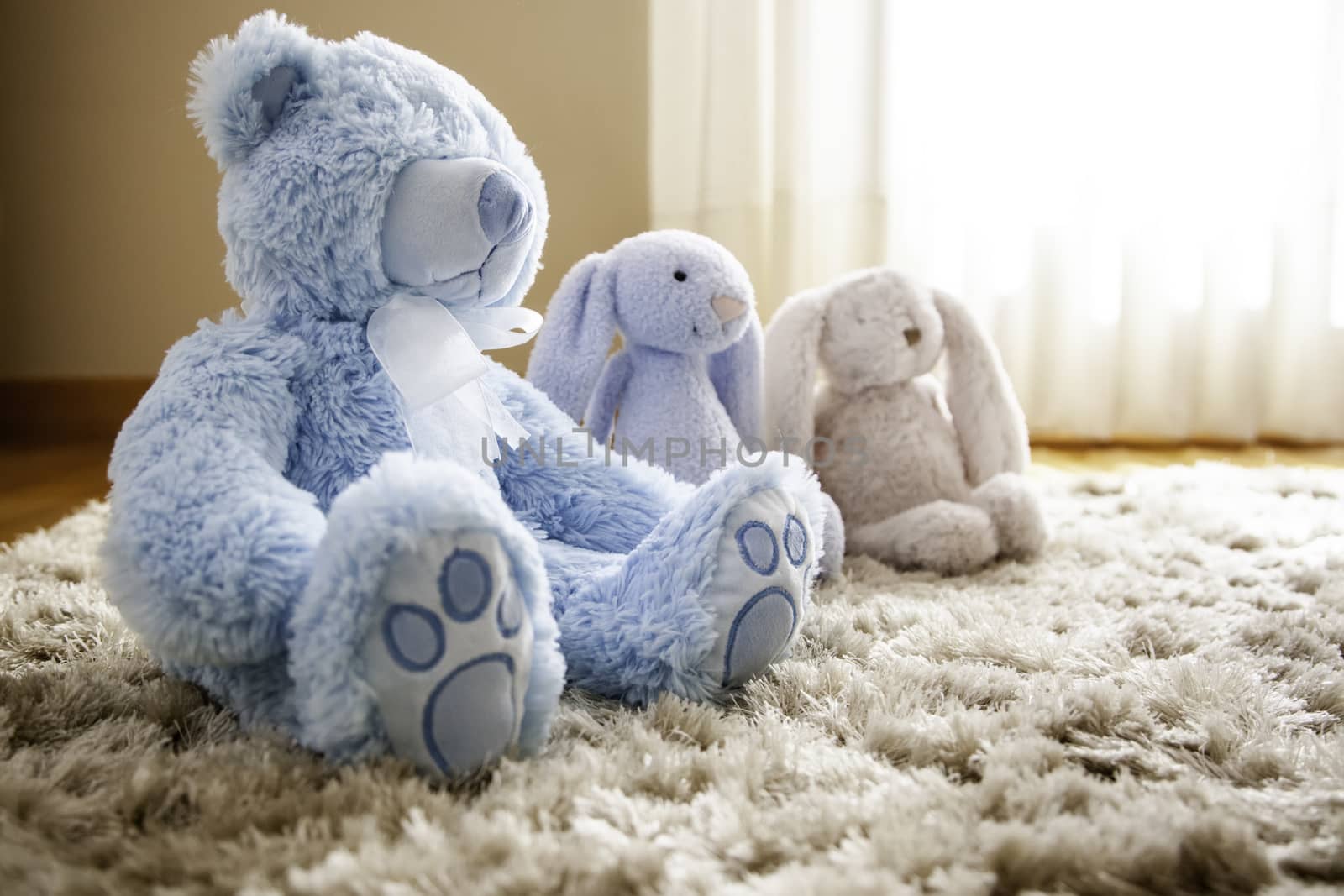 Teddy bears, soft and soft stuffed animals, tenderness and affection