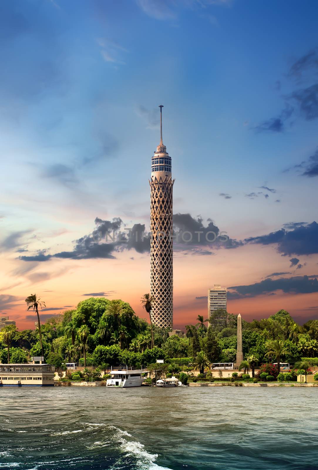 Tower in Cairo by Givaga