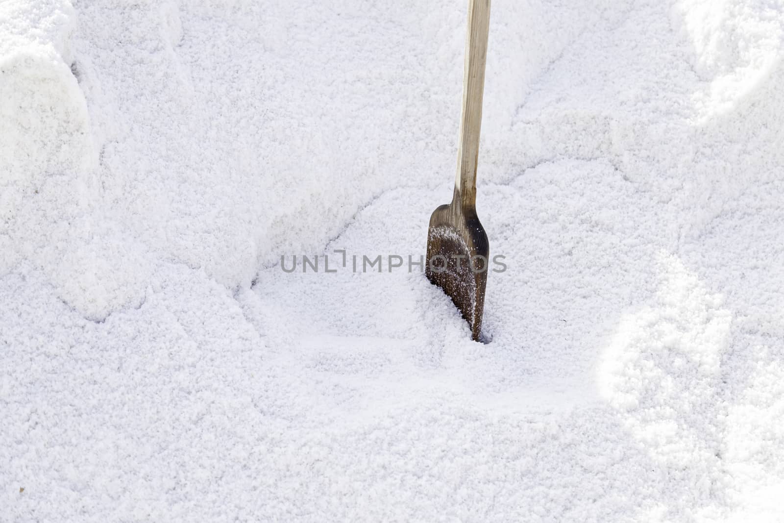 Mountain natural salt, detail of a natural saline