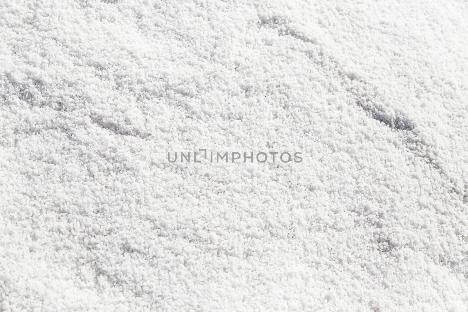 Mountain natural salt, detail of a natural saline