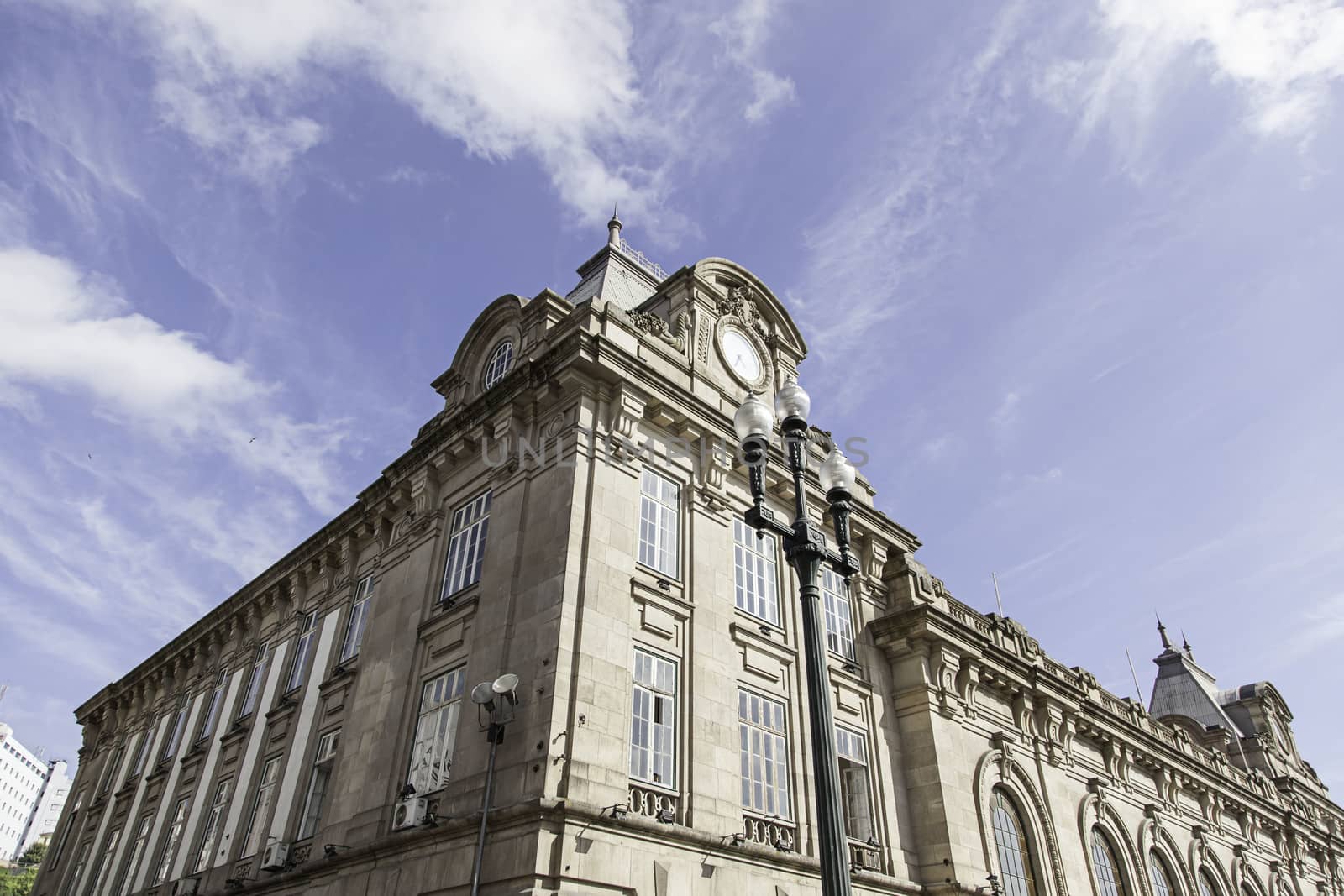 Panoramic view of Lisbon, detail of the capital of Portugal