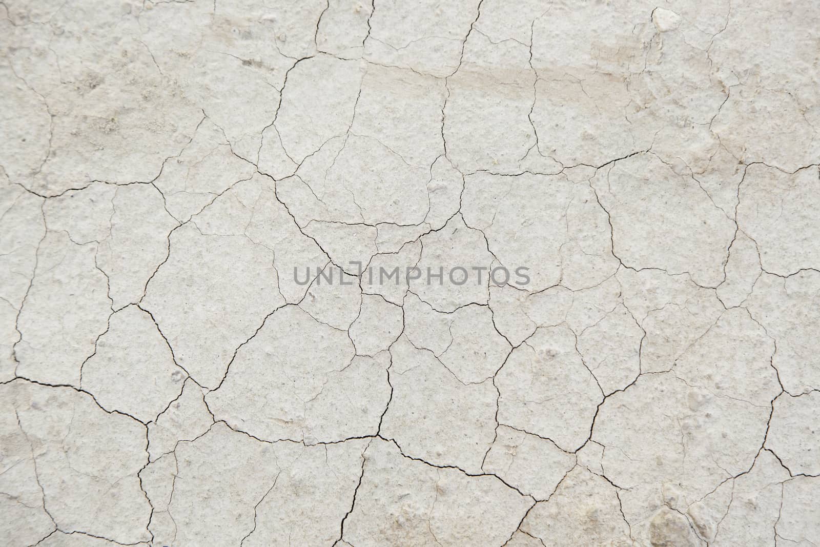 Dry soil by a drought, detail of climate change, ecological disaster