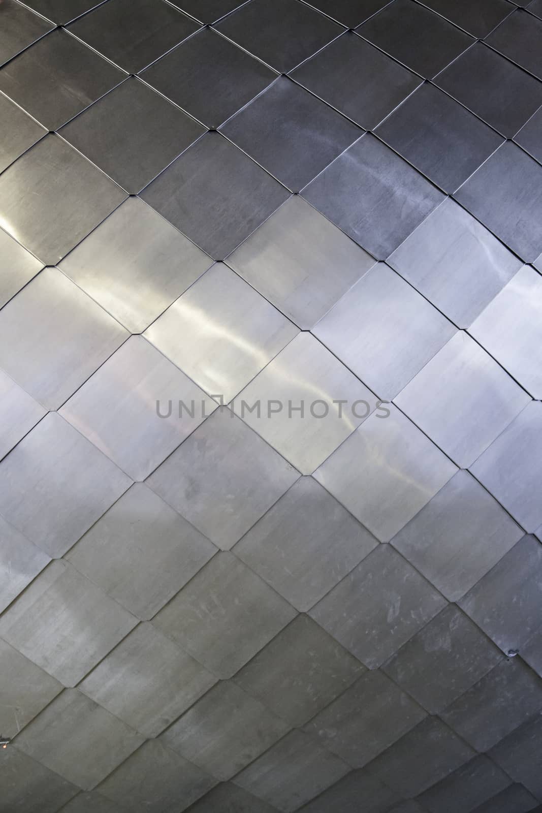 Titanium background, detail of a metalic decorated background, texture