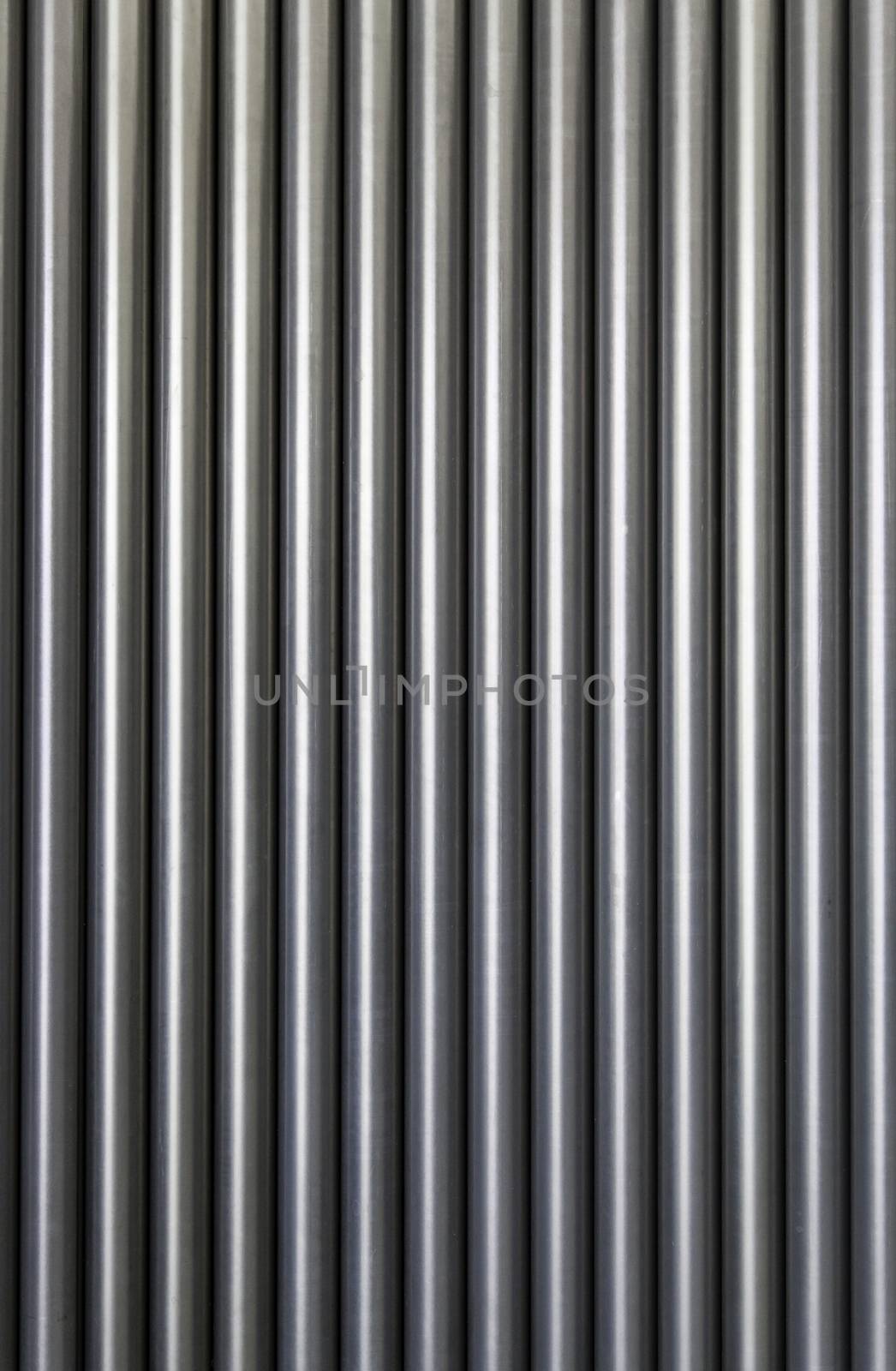 Metal wall details, detail of a textured, iron