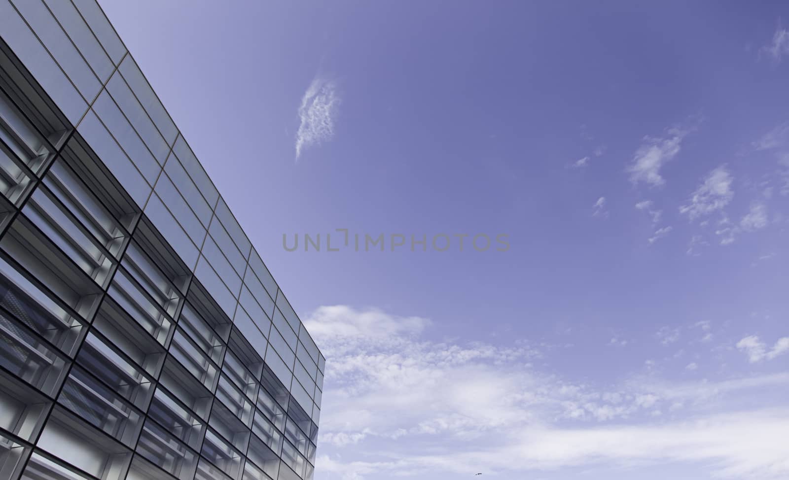 Sky building, detail of a modern building
