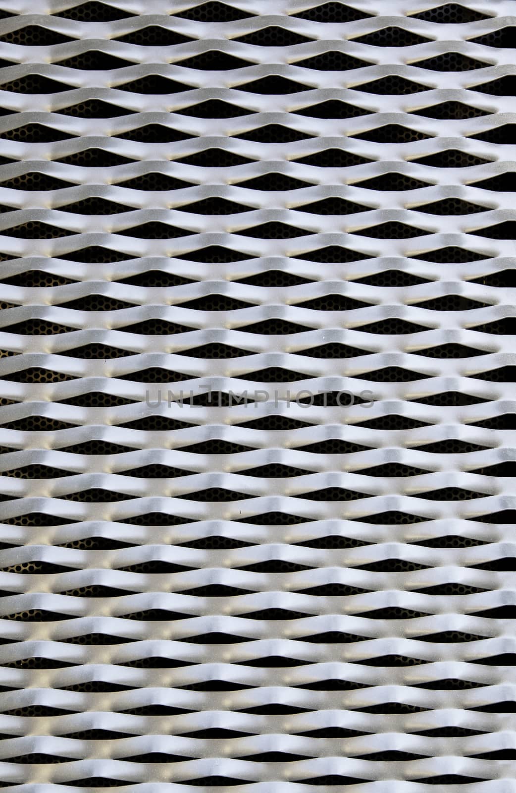 Metal wall details, detail of a textured, iron