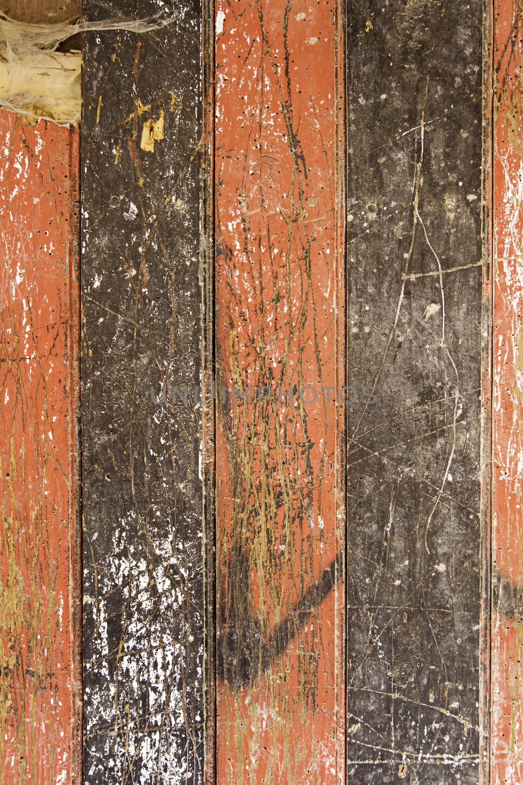 Old wooden background, detail of a wooden boards, texture