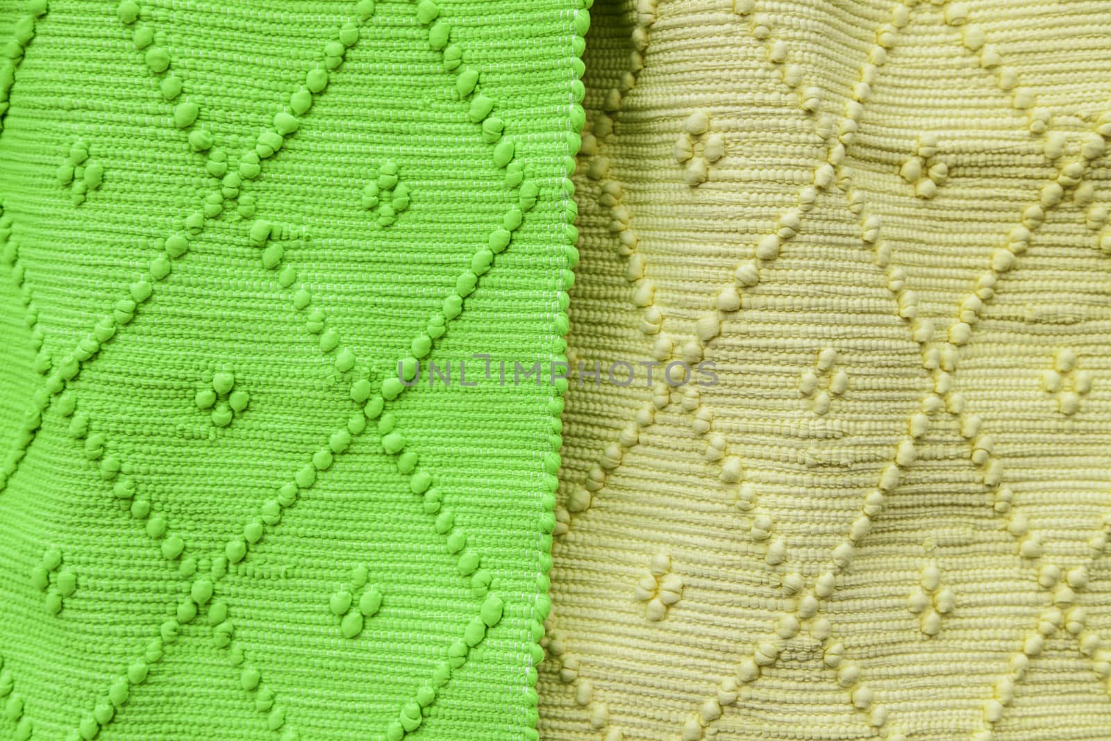 Yellow fabric, detail of a fabric cloth with texture, background