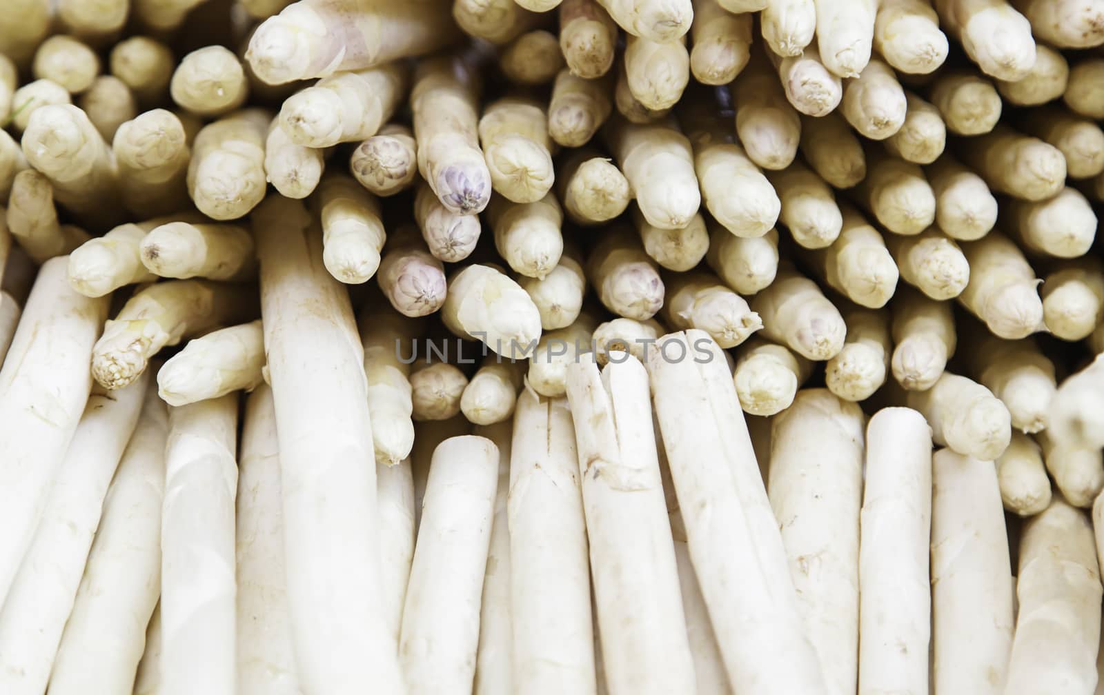 Raw asparagus, detail of a fresh vegetable, healthy food
