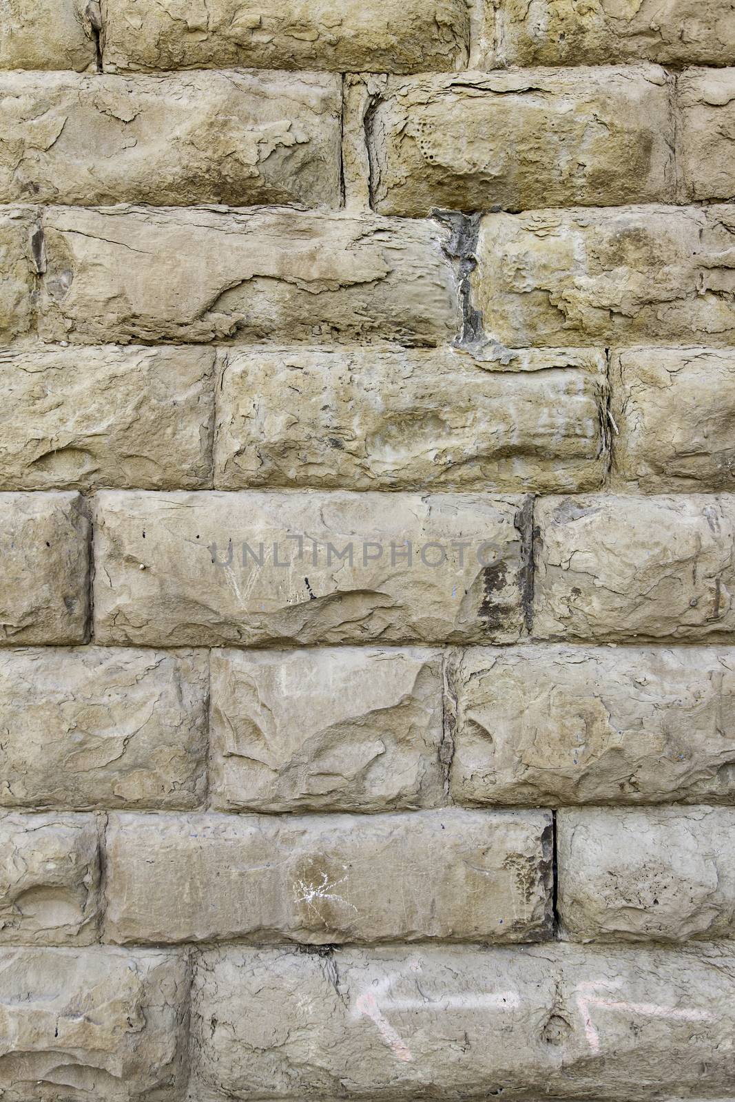 Rough textured wall, detail of a street background