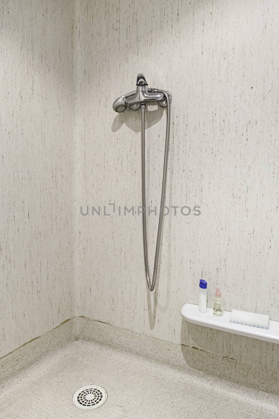 Bath of a hospital, detail of a toilet for the sick and disabled