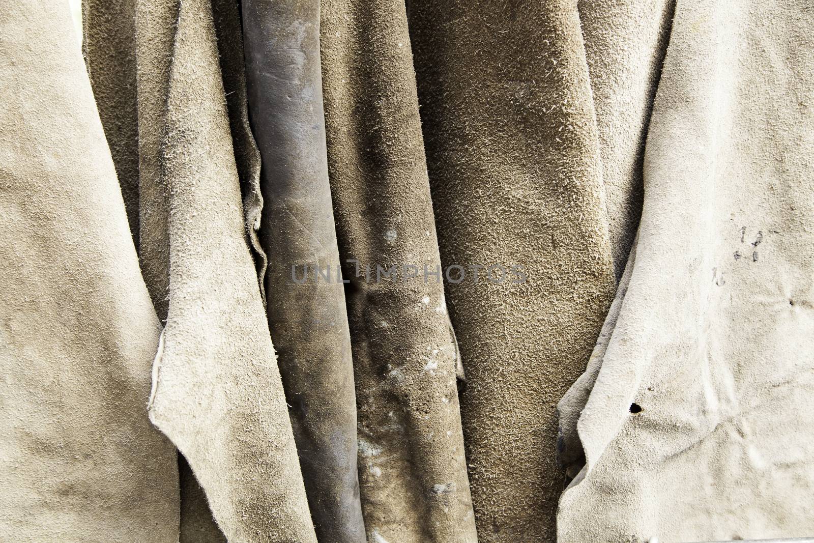 Leather apron, item detail of clothes to work