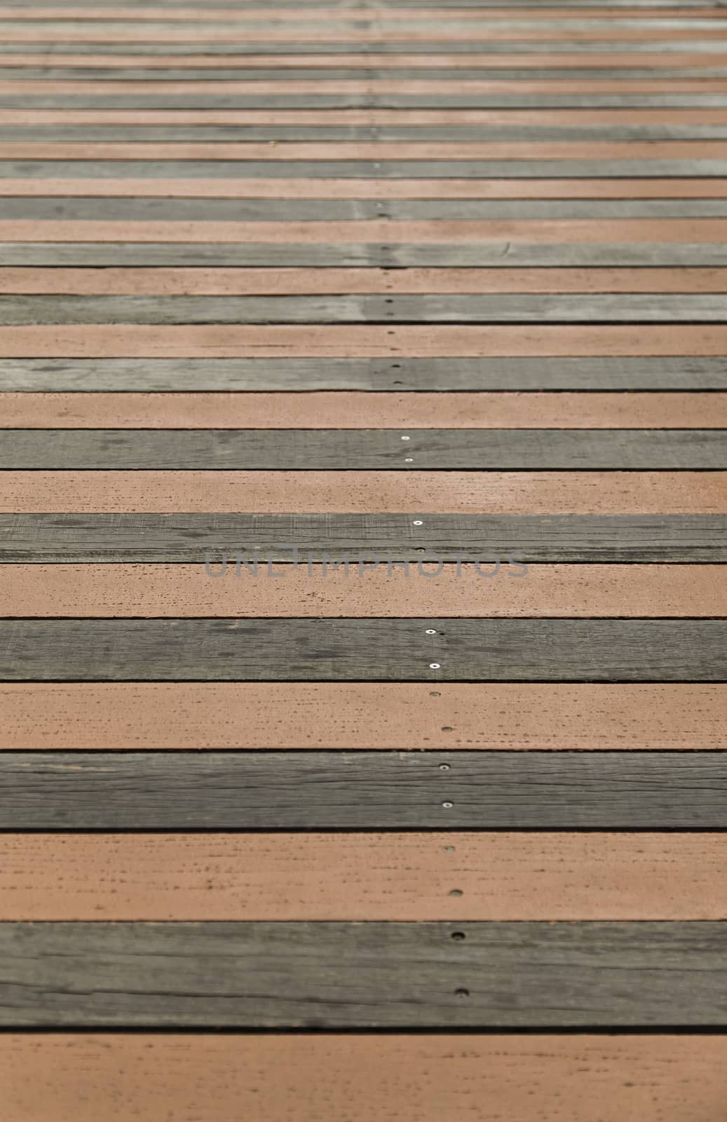 Red and brown pedestrian ground floor, textured background detail