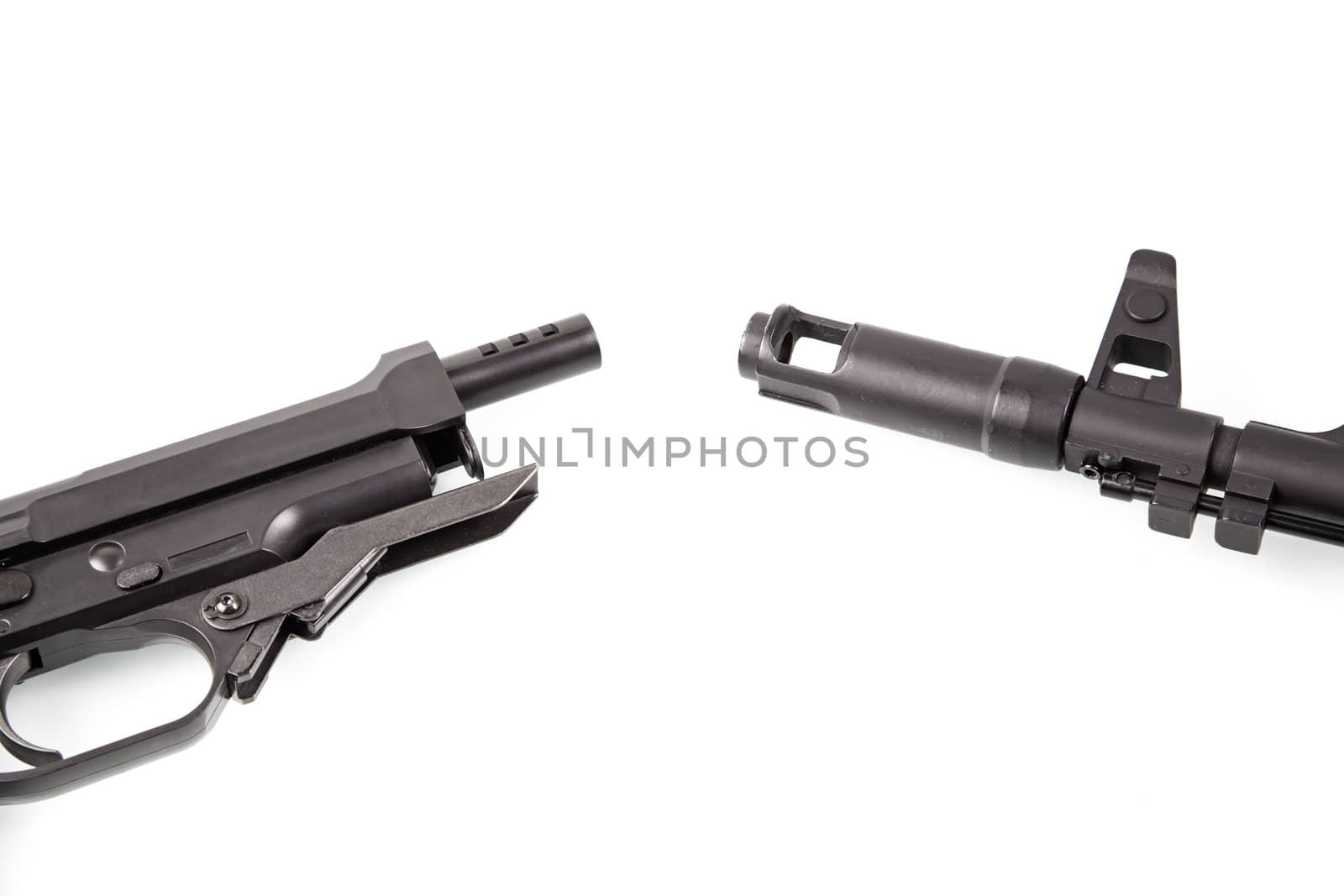 Gun barrels, gun detail, danger, shot