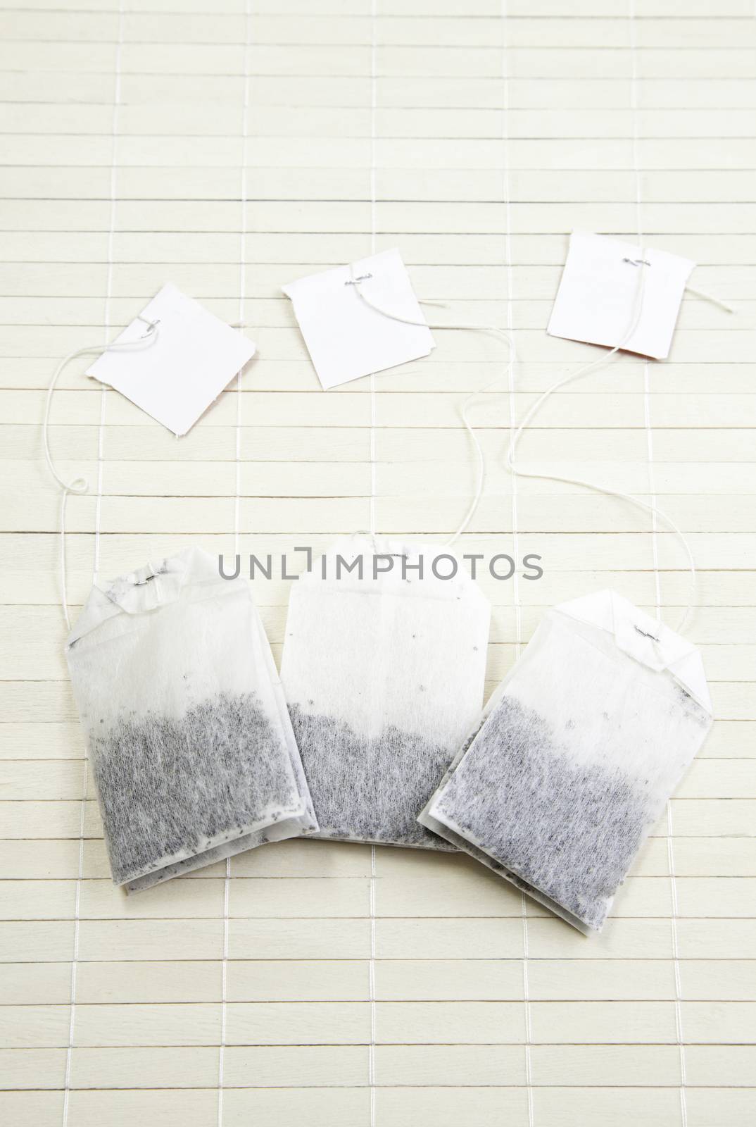 Tea bags, bags detail of tea leaves, infusion eastern Japan, drink, relax zen