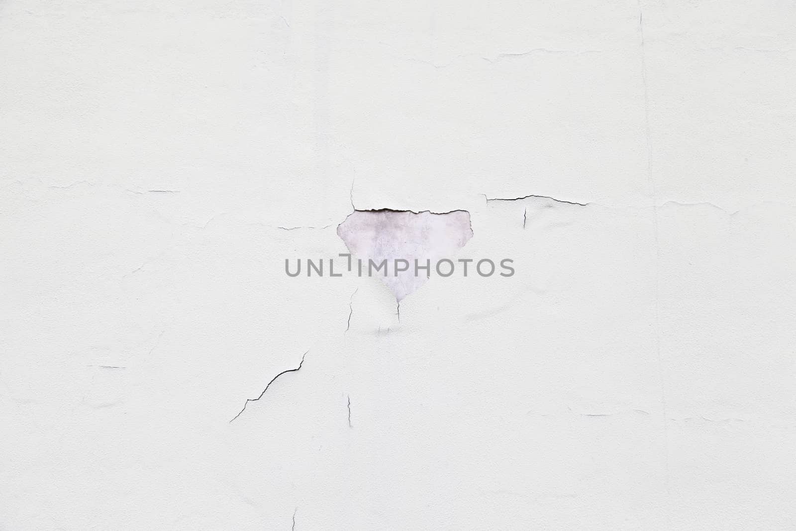 Old wall chipped, detail of a dirty, abandoned wall, wreck