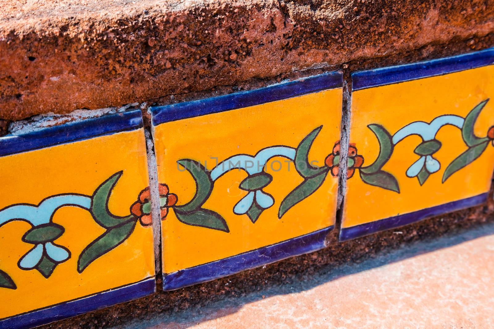 Tiles Mexican stairs by hanusst