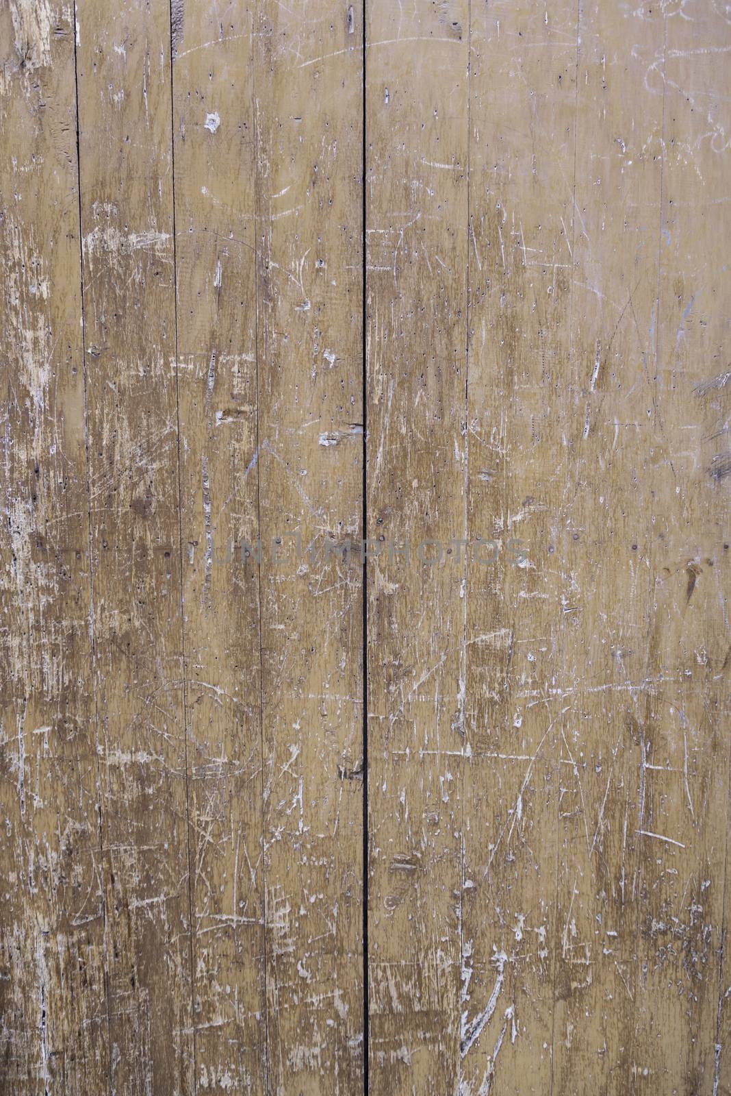Antique wooden background, detail of a wall decorated with wood, textured background