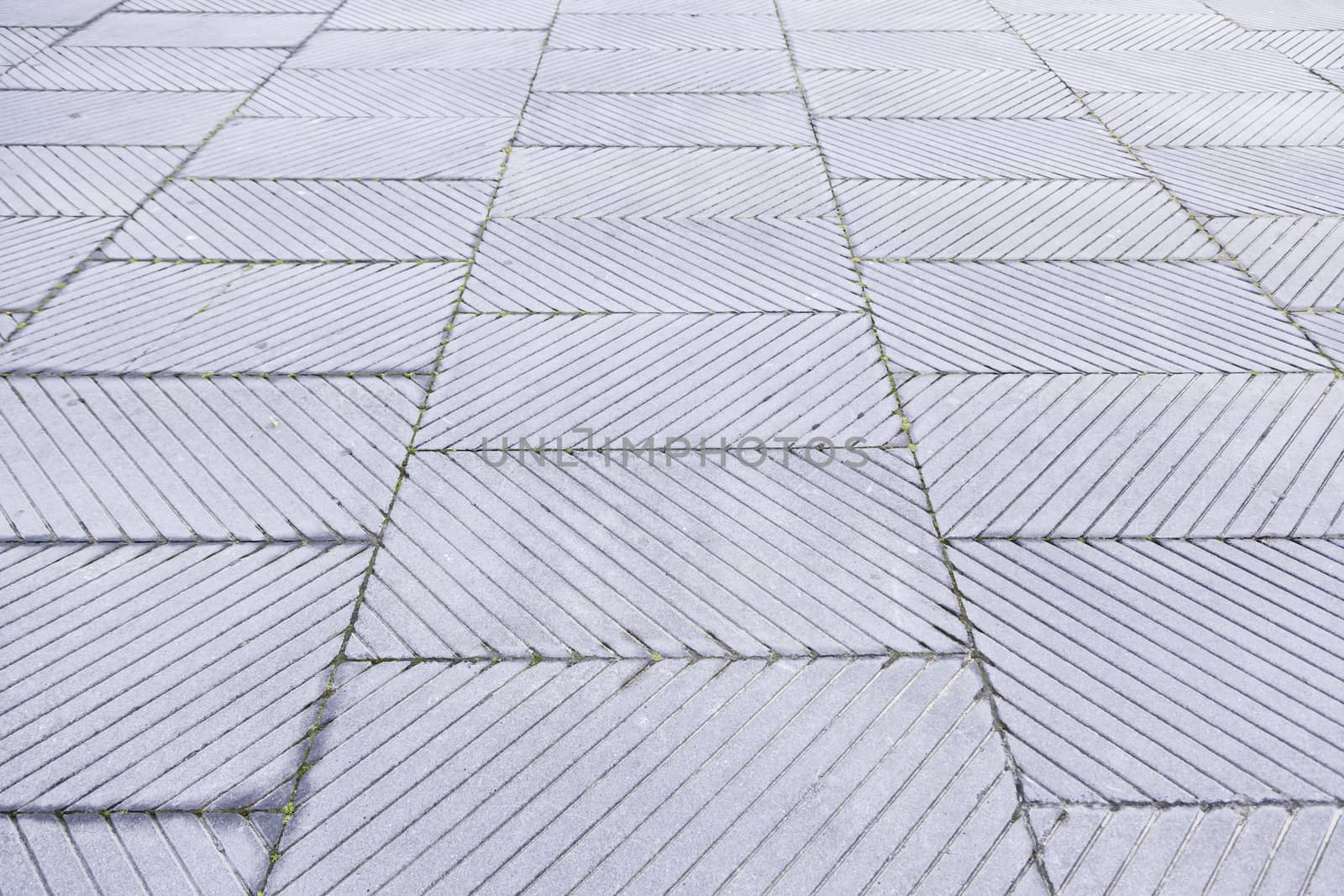 Tiled City, detail from a floor Blados a street in the city, decoration and safety