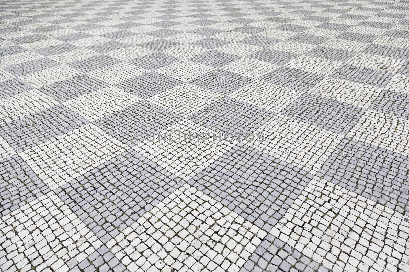 Typical stone floor of Lisbon by esebene