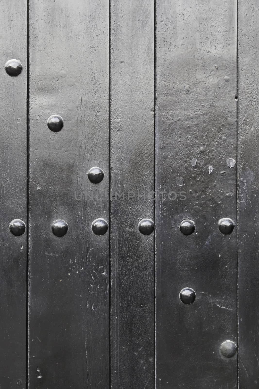 Vector shiny black wood, detail of an old wall painted black, textured background