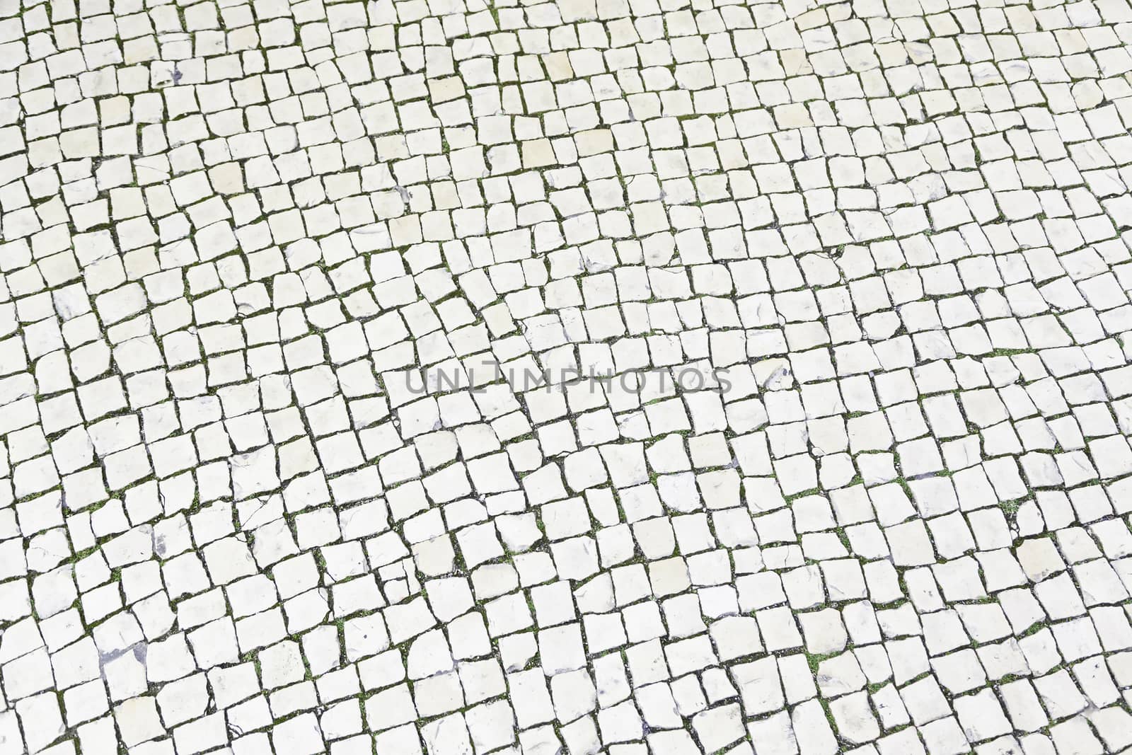 Floor typical Lisbon, detail of a typical soil in Portugal, ancient streets in the city