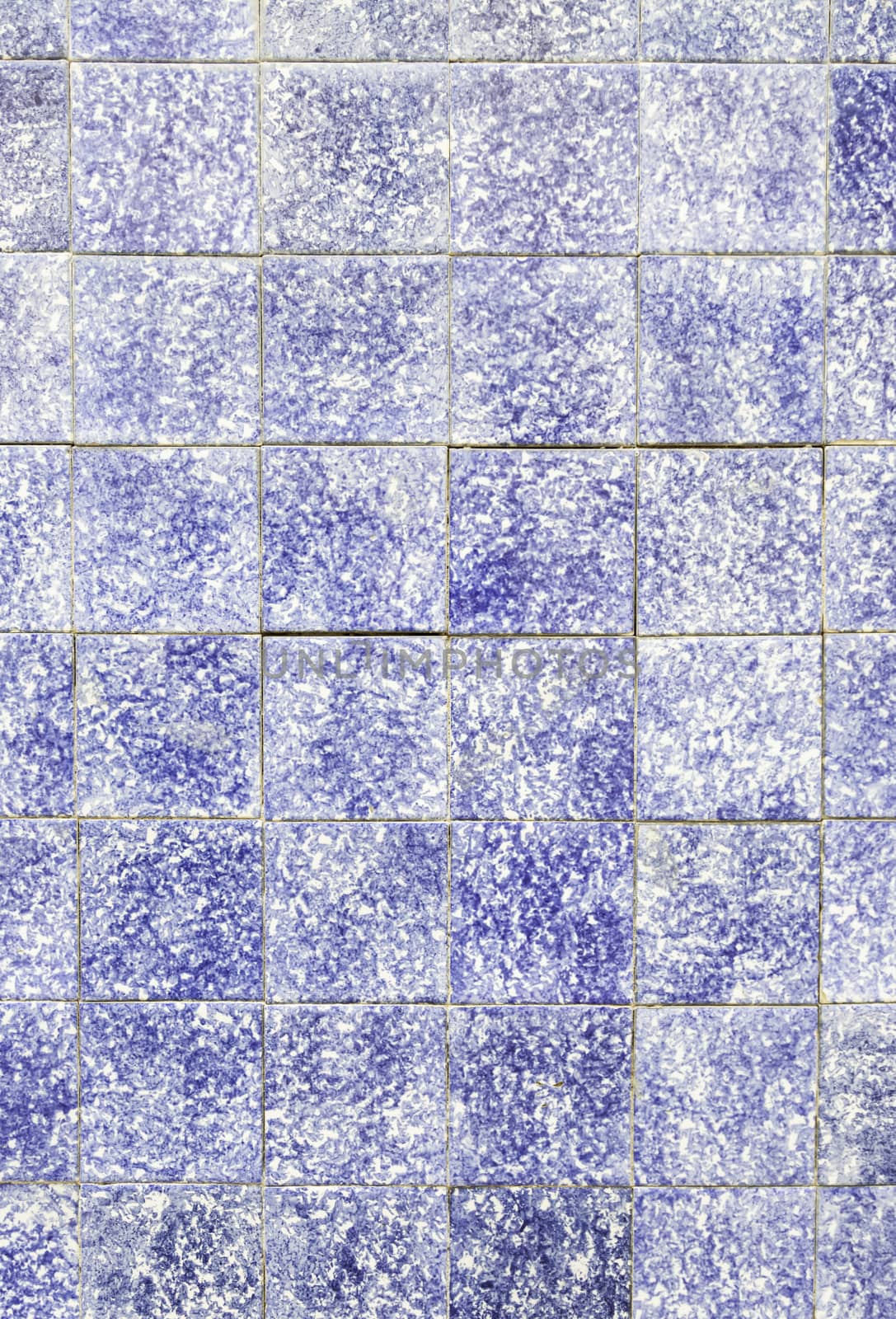 Typical old Lisbon tiles, detail of a classic ceramic tiles, art of Portugal