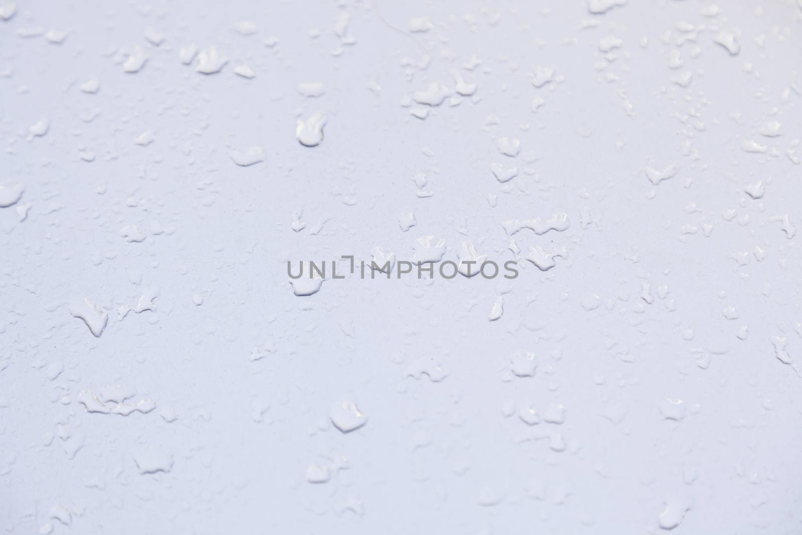 Water drops on the metal, a metal surface detail color by drops of water wet