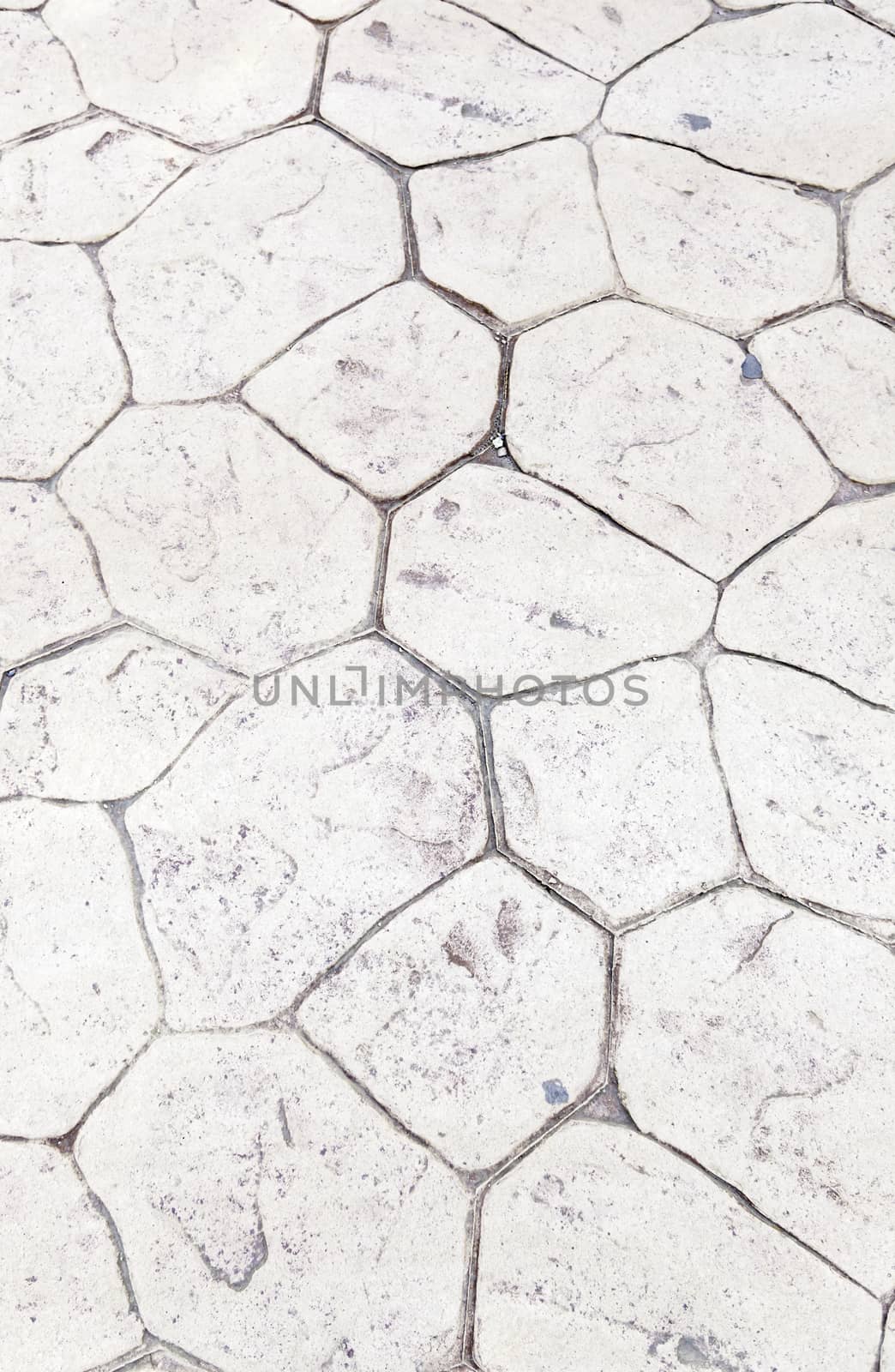Shaped floor stone floor, the floor decorated detail shaped stones