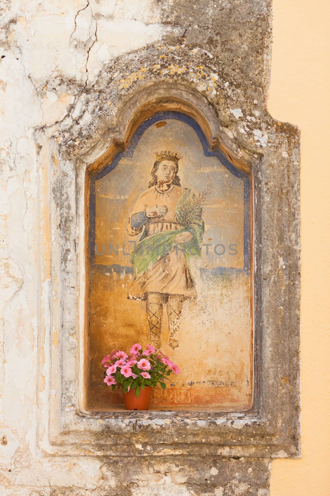 Presicce, Apulia - An old religious wall painting in the streets by tagstiles.com