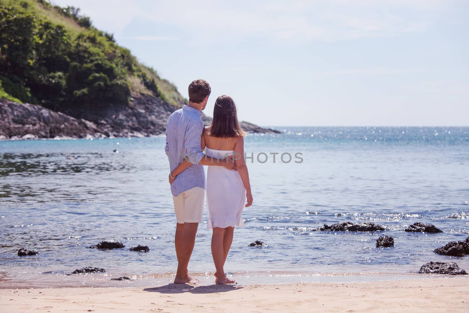 Couple at seaside by ALotOfPeople