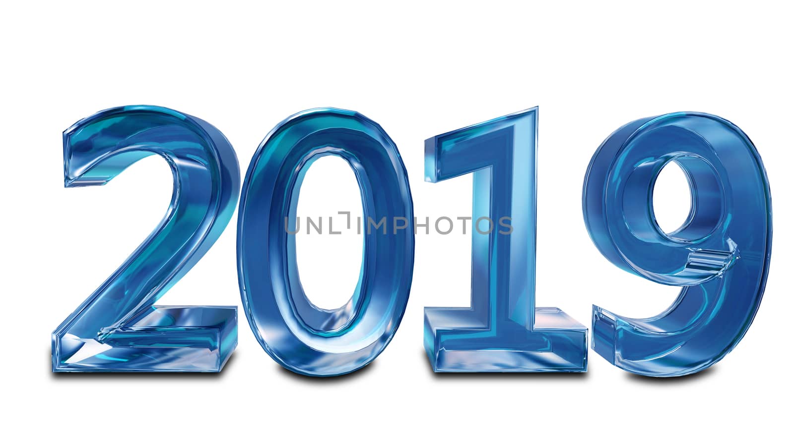 Stock Illustration Inscription from Ice Symbol for New Year by brux