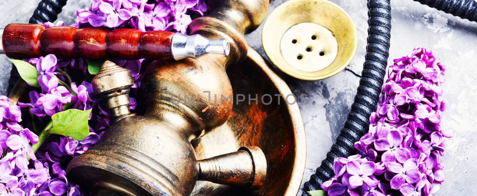 Asian tobacco hookah with floral aroma by LMykola