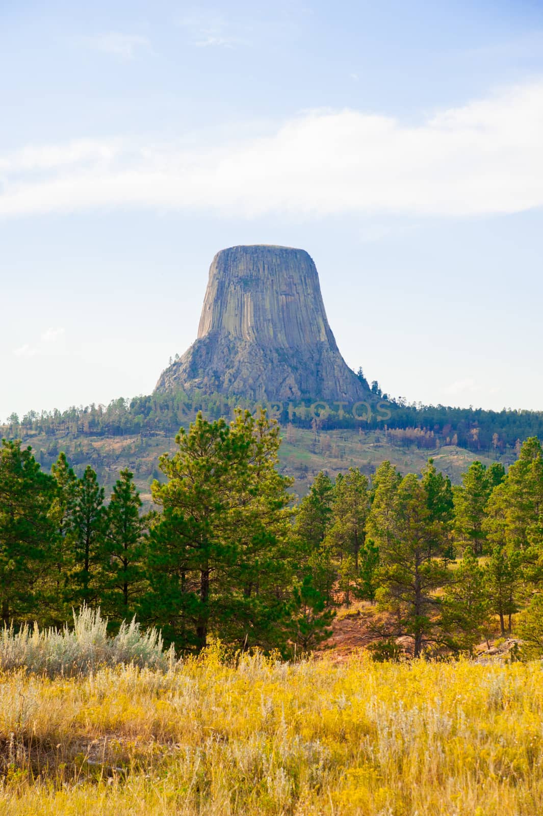 Devils Tower is located in in Crook County, northeastern Wyoming by JasonCarr