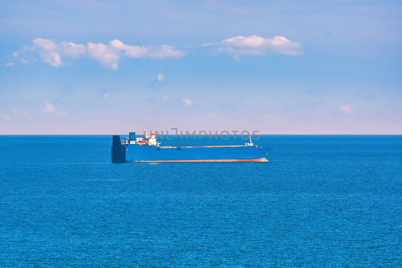 Ro-Ro Cargo Ship in the Black Sea