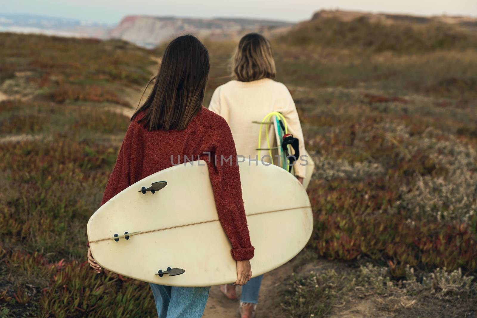 Surfer girls by Iko