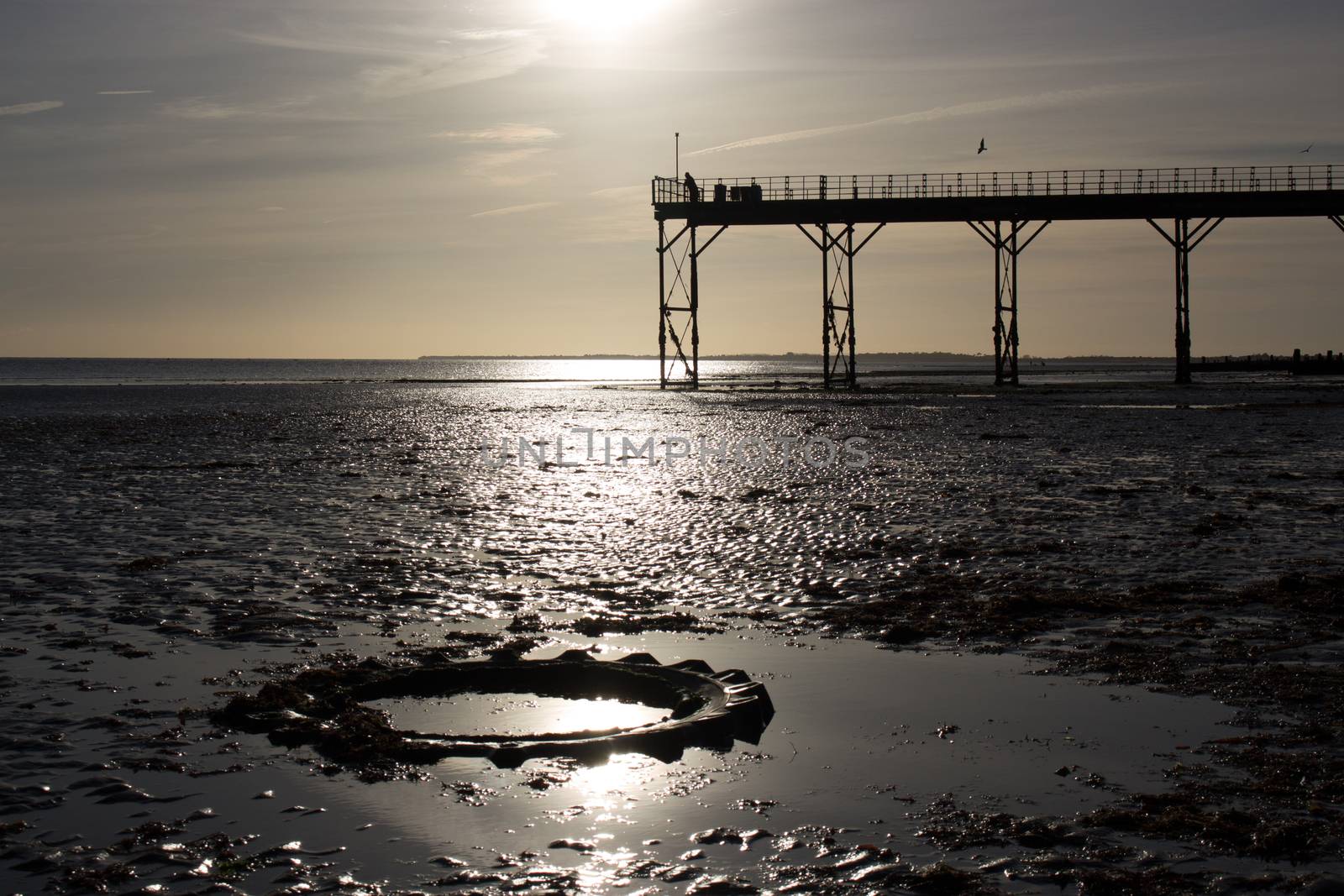 Sunset Victorian Pier by ernest_davies