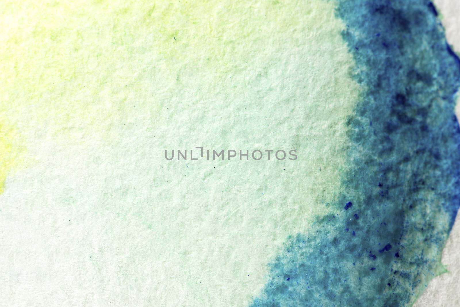 Abstract aquarelle hand drawn art on white background, Watercolor grunge texture backdrop