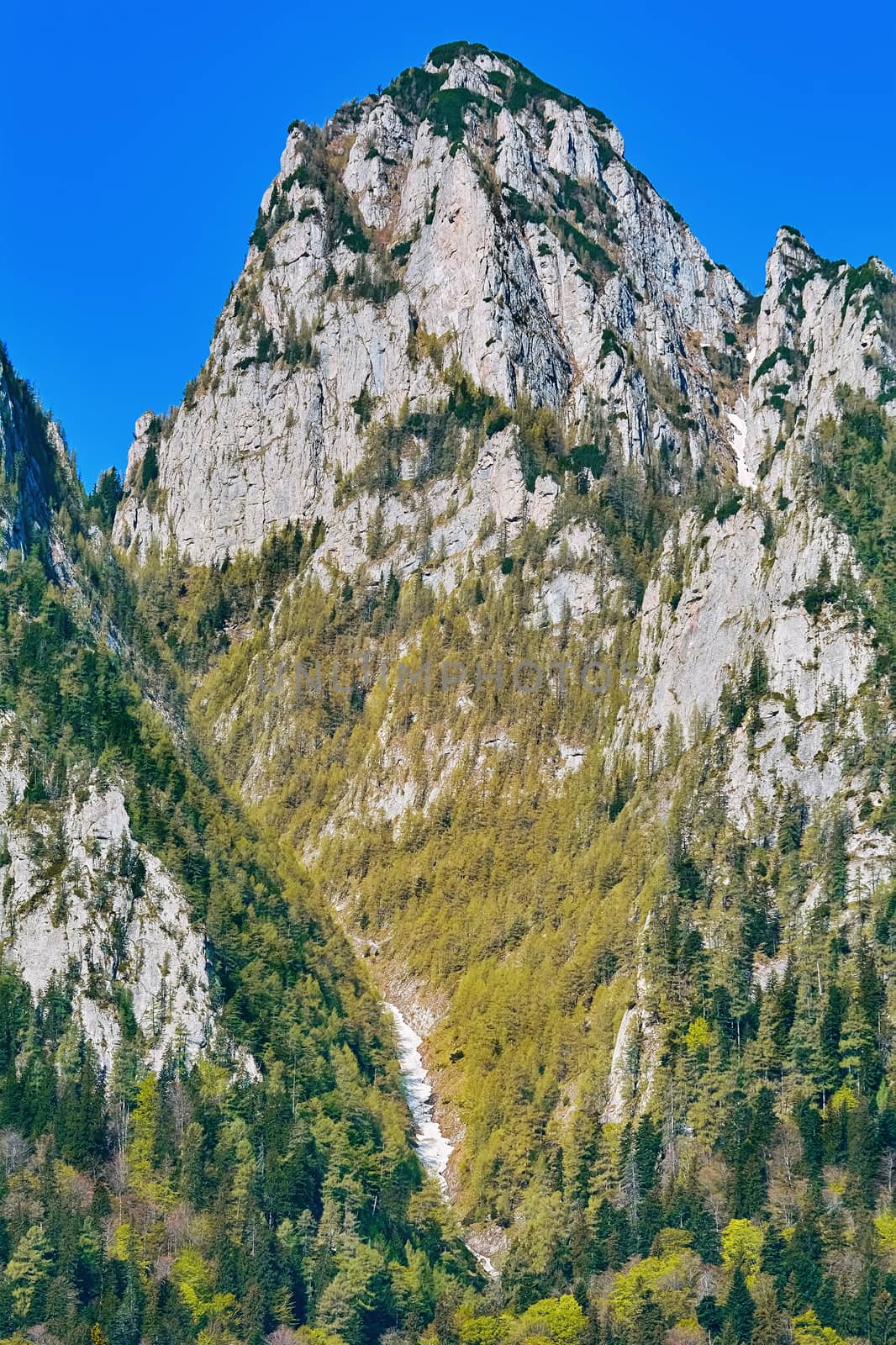 Caraiman Peak in the Bucegi Mountain, Romania