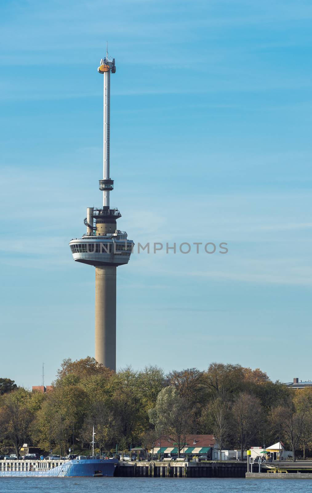 the euromast tower in rotterdam by compuinfoto