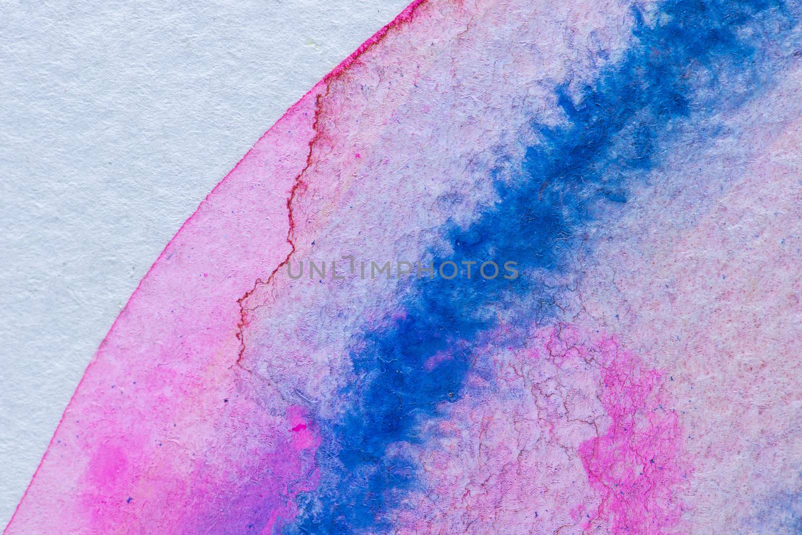 Abstract aquarelle hand drawn art on white background, Watercolor grunge texture backdrop
