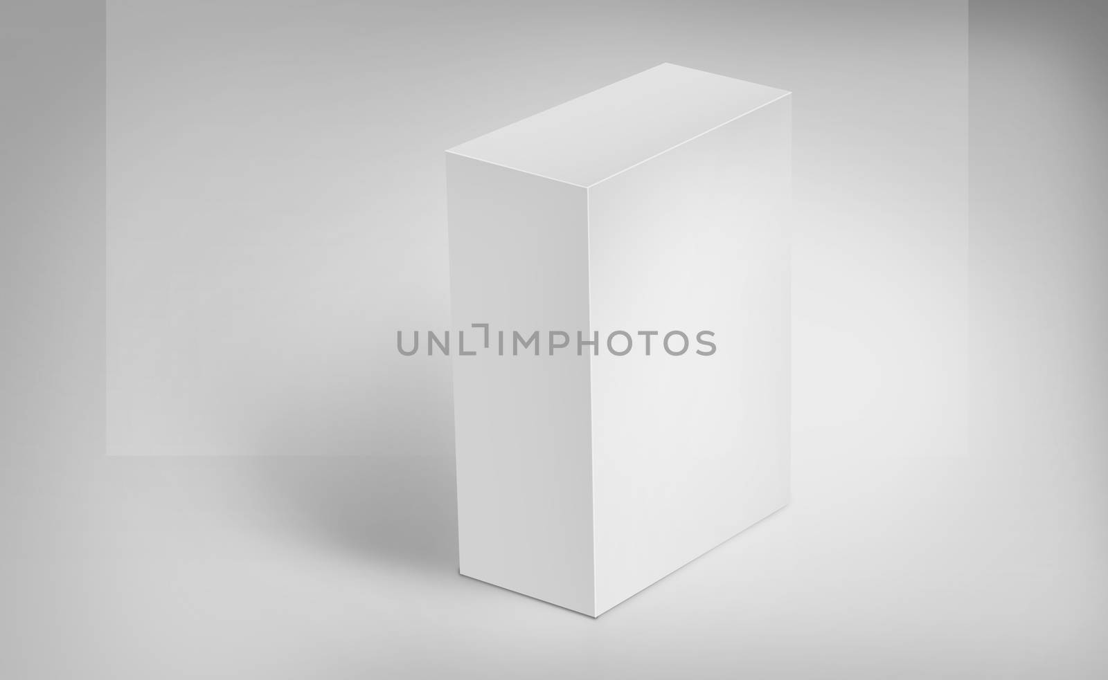 3D White Boxes on Ground Concept Series by bluemoon1981