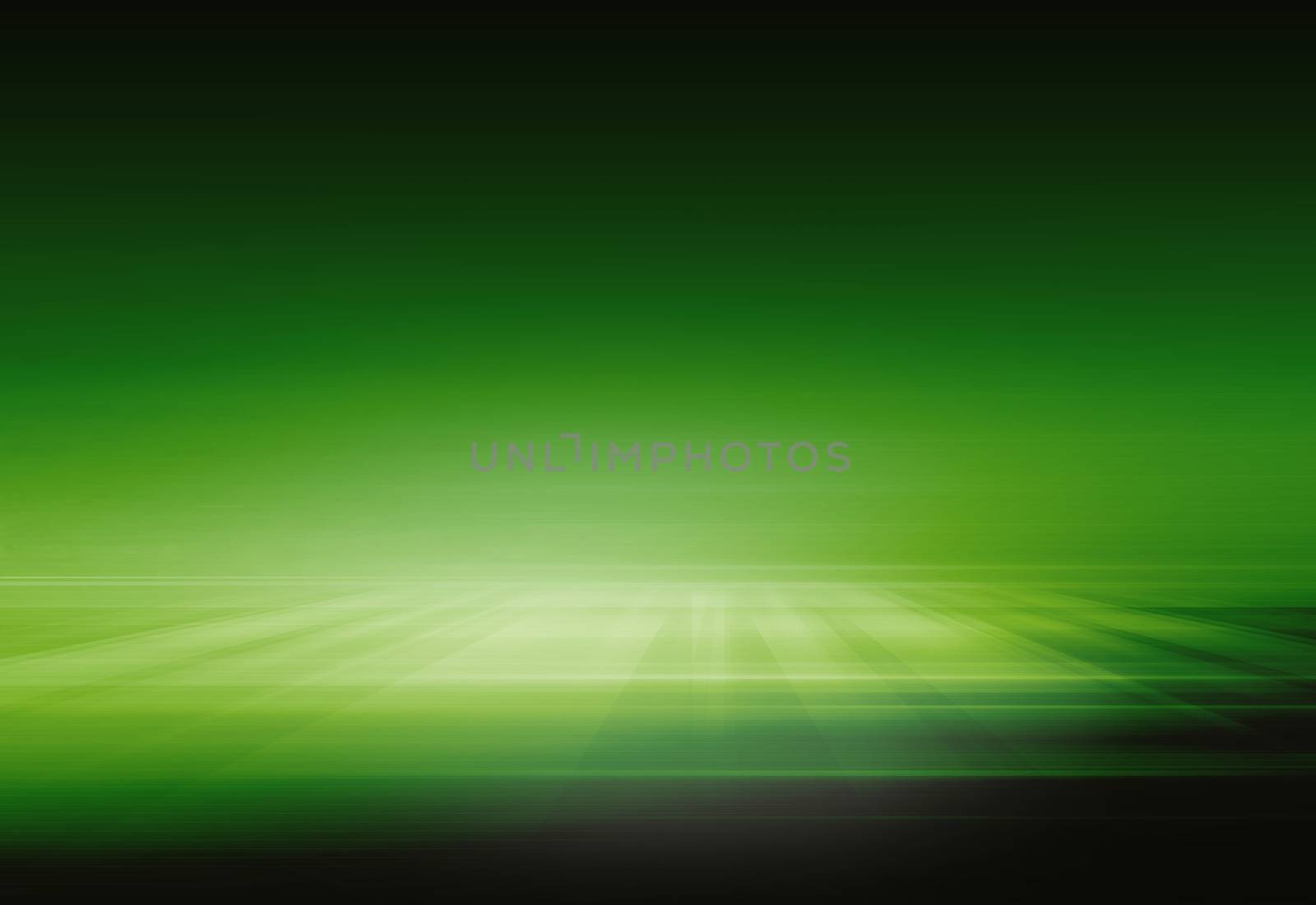 Abstract green background, suitable for products advertising. 3d Illustration