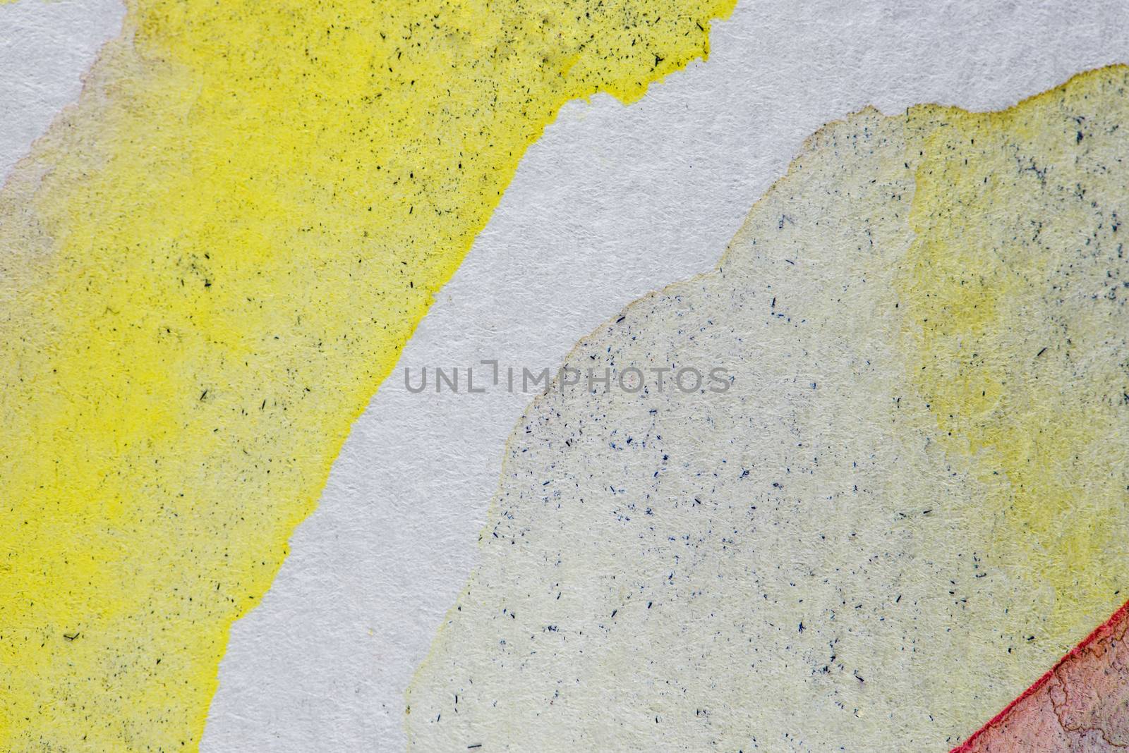 Abstract aquarelle hand drawn art on white background, Watercolor grunge texture backdrop