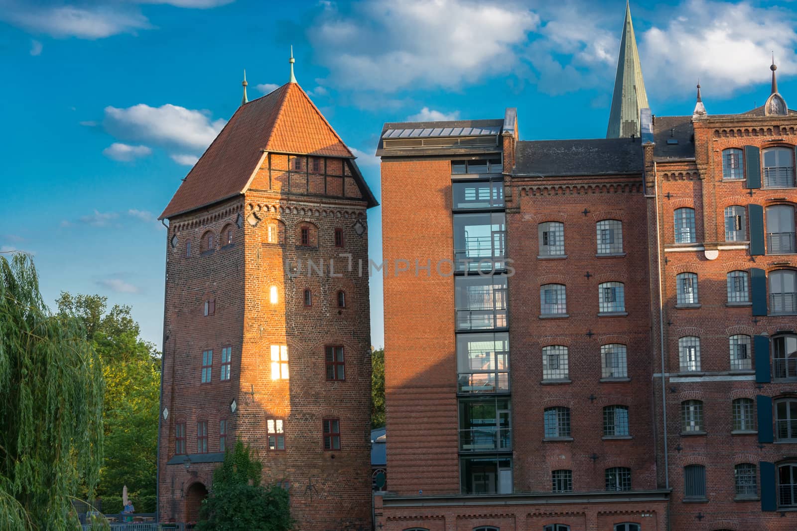 View of a hotel in the German city of Lüneburg     by JFsPic