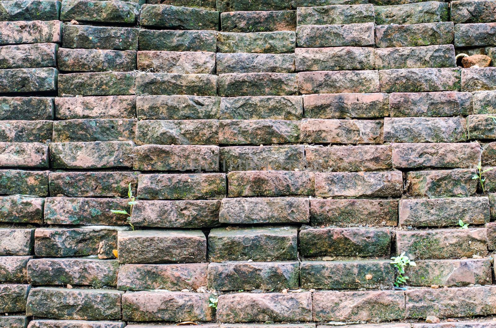 Bricks used for building Or used as a backdrop